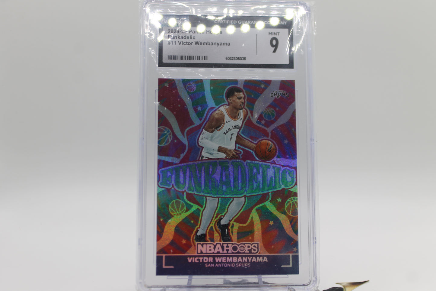 2024/25 VICTOR WEMBANYAMA FUNKADELIC SSP #11 CGC MINT 9