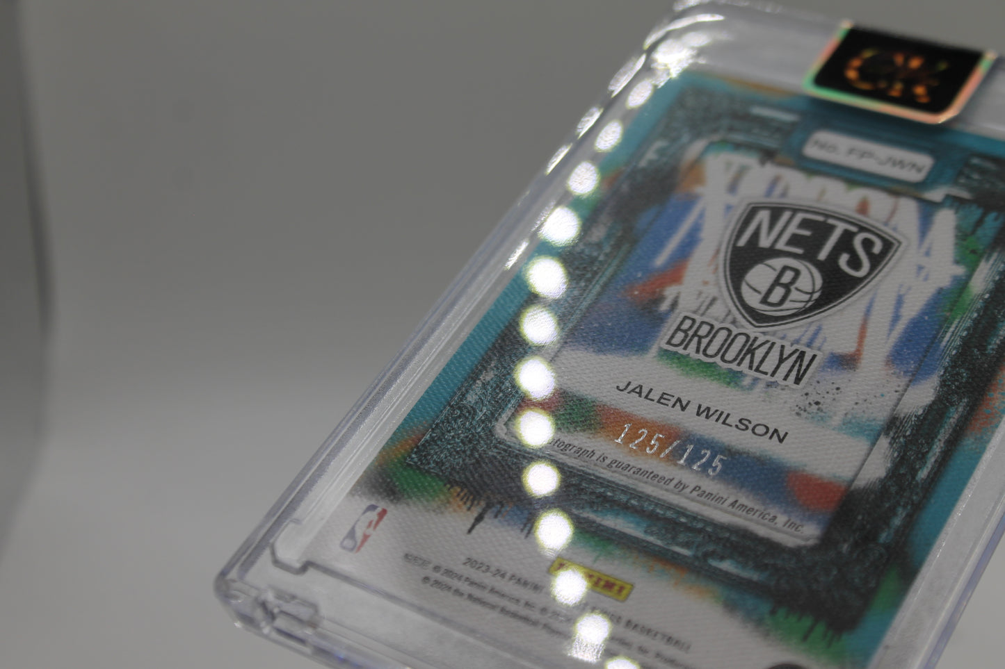 2023/24 JALEN WILSON ROOKIE AUTOGRAPH /125