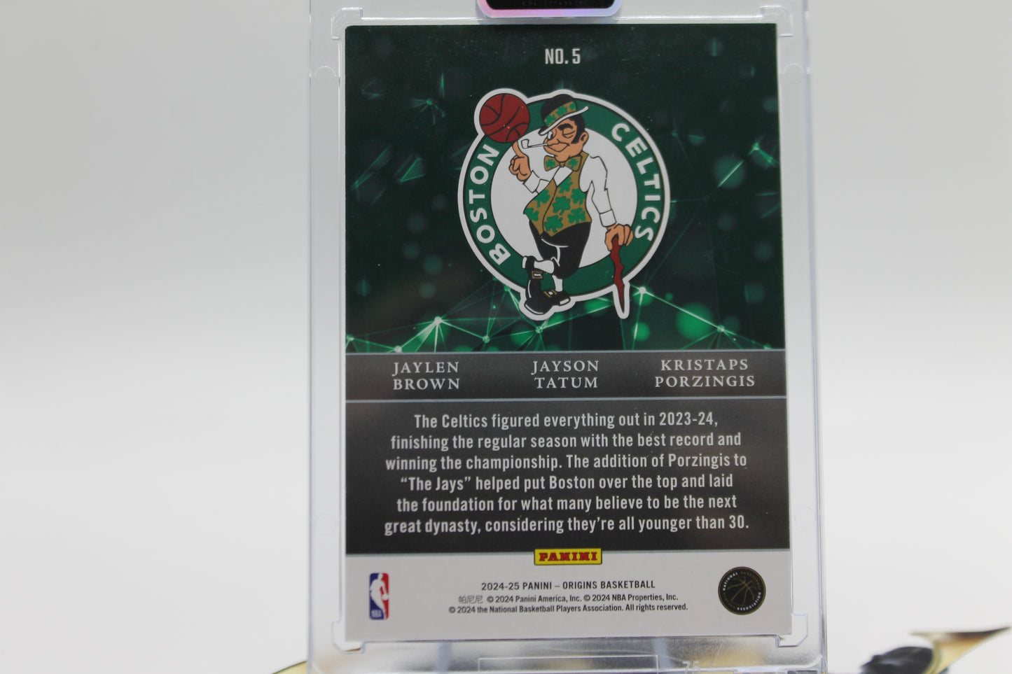 2024/25 TATUM / BROWN / PORZINGIS NUCLEUS TURQUOISE /25