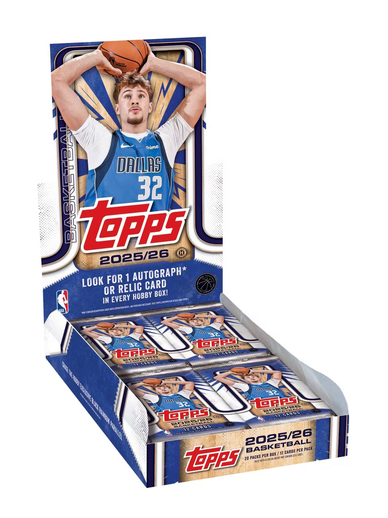 2025/26 TOPPS BASKETBALL HOBBY BOX (PRE-SELL)