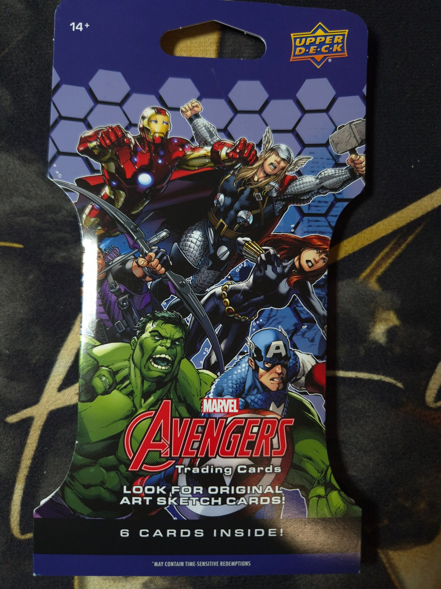 UPPER DECK MARVEL AVENGERS BOOSTER PACK (PRIVATE BREAK)