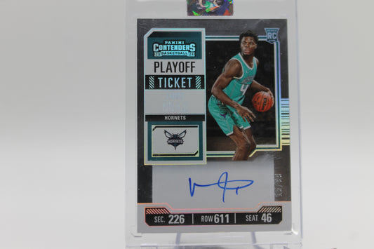 2023/24 JAMES NNAJI PLAYOFF TICKET AUTOGRAPH /99