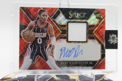 2022/23 TYTY WASHINGTON JR ROOKIE PATCH AUTOGRAPH