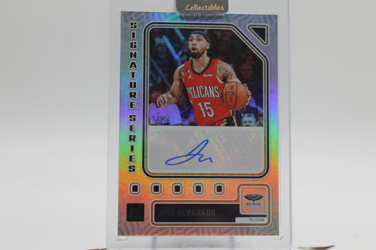 2023/24 JOSE ALVARADO AUTOGRAPH HOLO