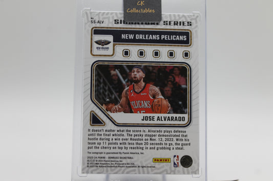 2023/24 JOSE ALVARADO AUTOGRAPH HOLO