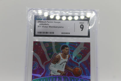 2024/25 VICTOR WEMBANYAMA FUNKADELIC SSP #11 CGC MINT 9