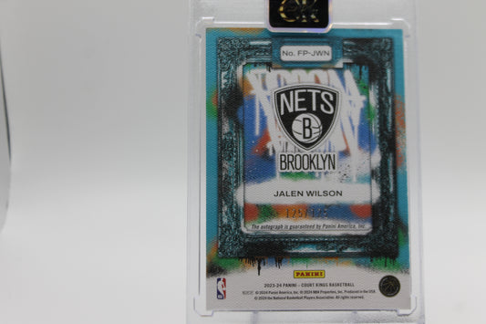 2023/24 JALEN WILSON ROOKIE AUTOGRAPH /125