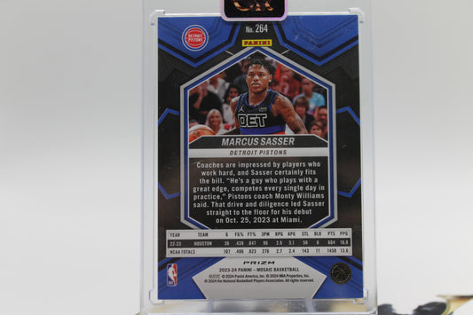 2023/24 MARCUS SASSER NBA DEBUT ROOKIE GENESIS CASE HIT