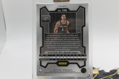 2023/24 VICTOR WEMBANYAMA ROOKIE RED WHITE BLUE #136