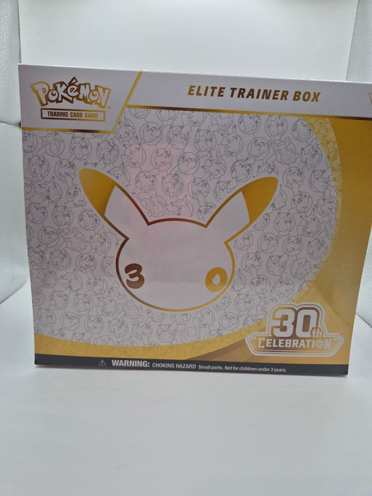 Pokémon 30th Anniversary Elite Trainer box - (private break or post sealed)