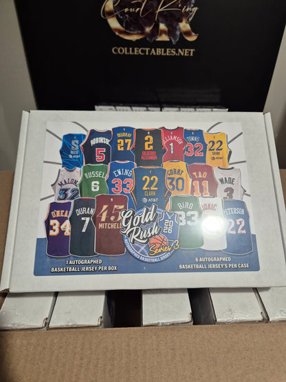 2026 Gold Rush Autographed Jersey Series 3 Box (Private Break)