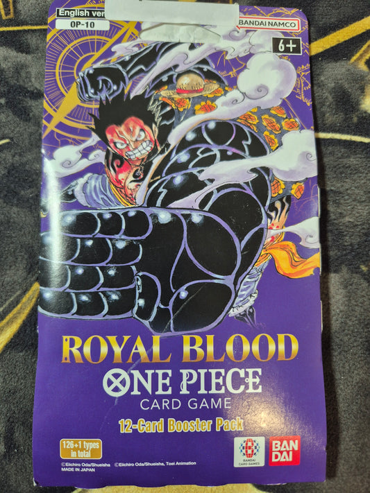 ONE PIECE ROYAL BLOOD BOOSTER PACK (OP-10) (Private Break)