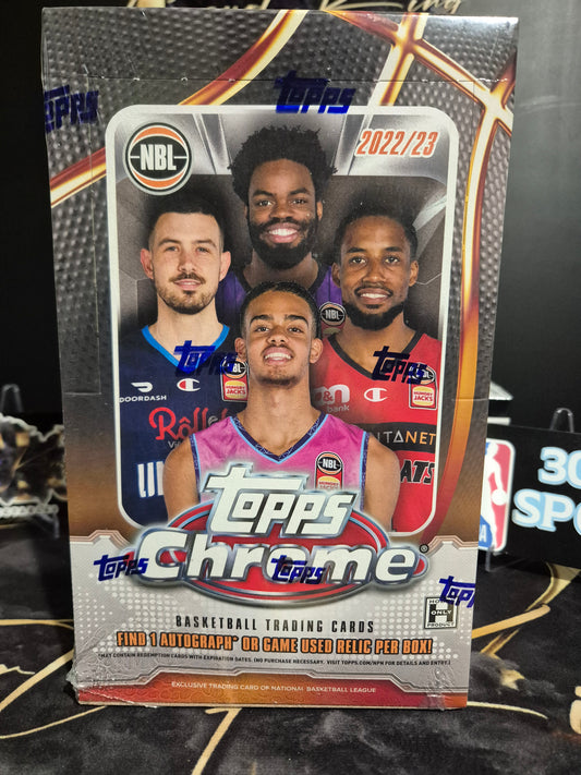 2022/23 Topps NBL Chrome Hobby Box (Private Break)