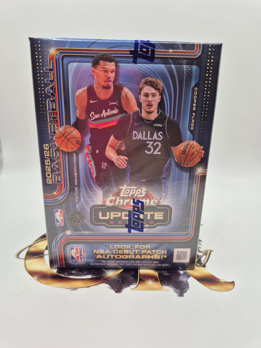 2025-26 Topps Chrome Update Blaster Box (Private Break)